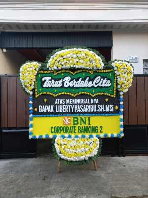 Papan Bunga Duka di Karanggede