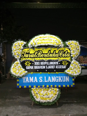 Papan Bunga Duka di Karanggede