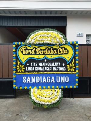 Papan Bunga Duka di Karanggede