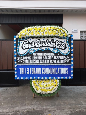 Papan Bunga Duka di Karanggede